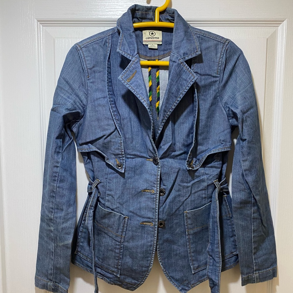 Converse denim jacket